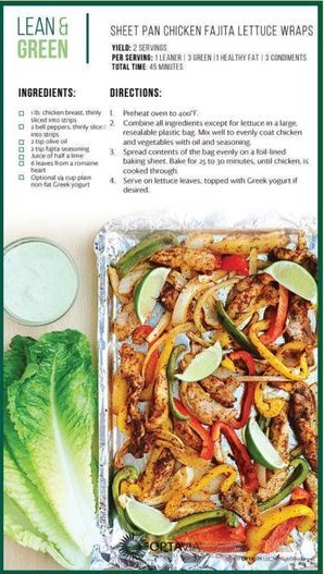 Chicken Fajita Wraps