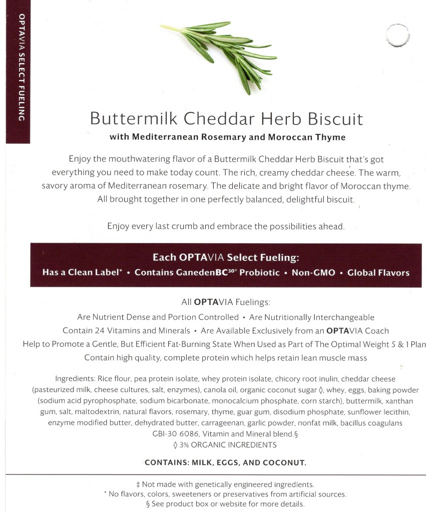 Buttermilk Cheddar Herb Biscuit-Back