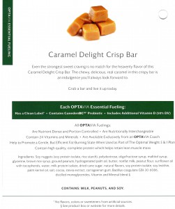 Caramel Delight Crisp Bar-Back