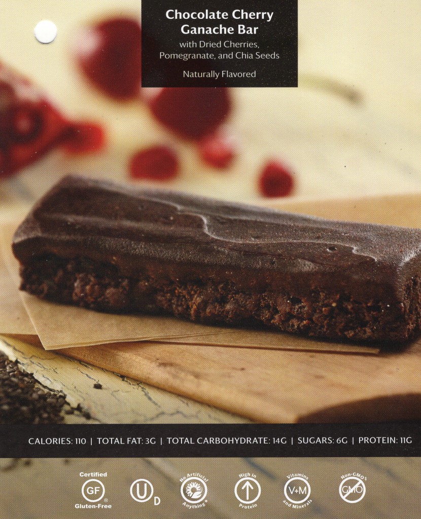 Chocolate Cherry Ganache Bar-Front