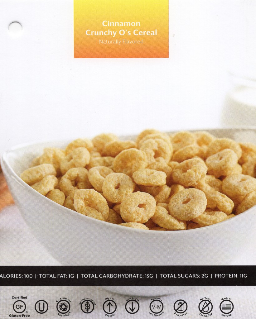 Cinnamon Crunchy O's Cereal-Front