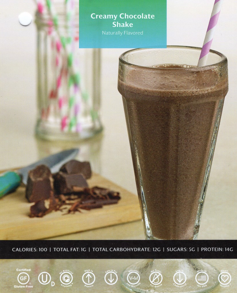 Creamy Chocolate Shake-Front