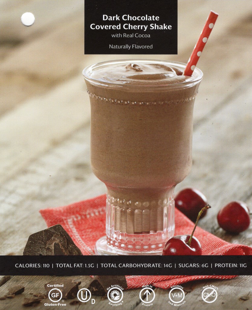 Dark Chocolate Covered Cherry Shake-Front