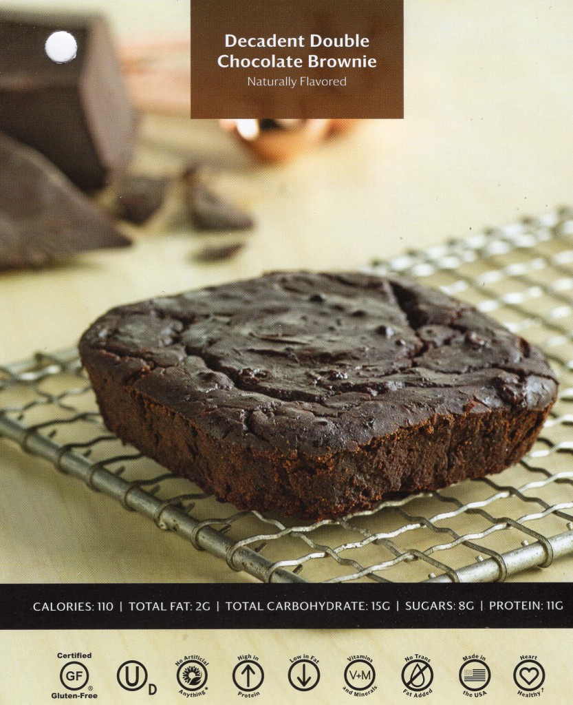 Decadent Double Chocolate Brownie-Front