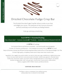 Drizzled Chocolate Fudge Crisp Bar-Back