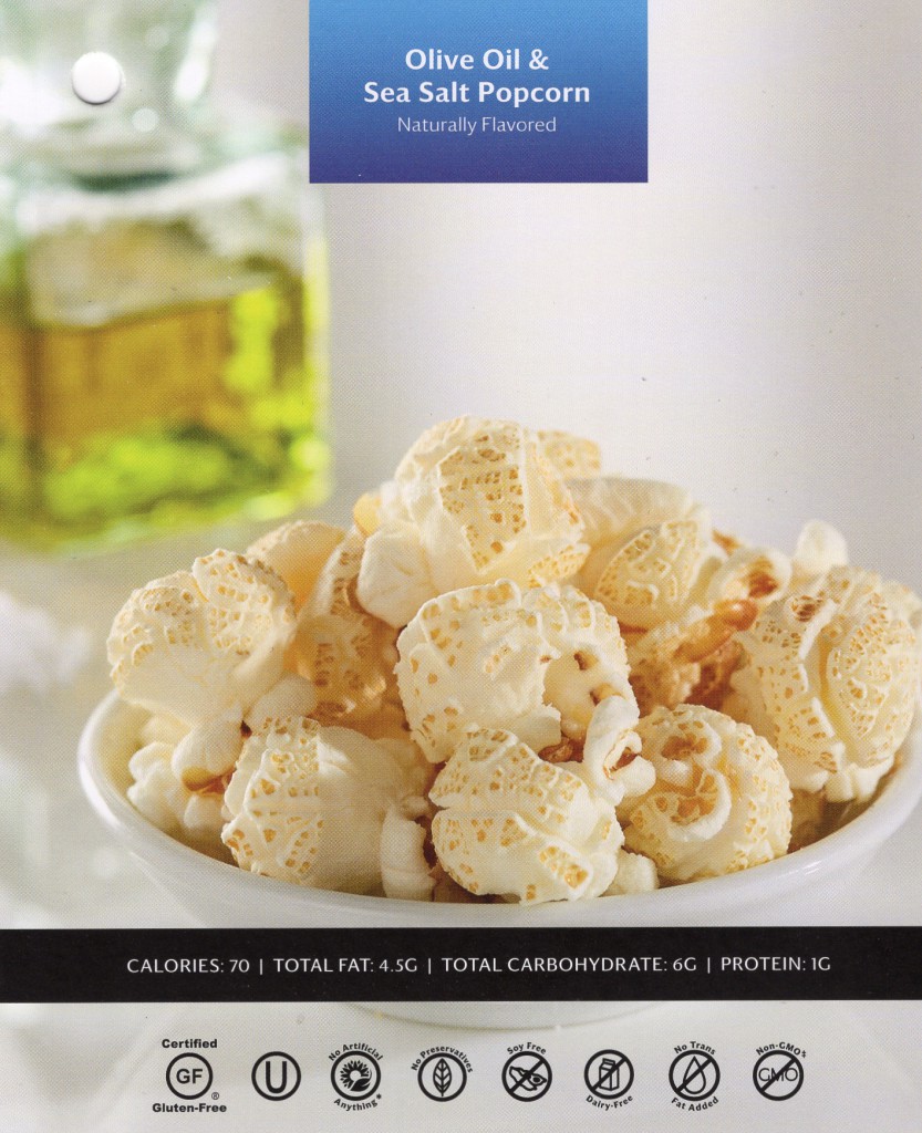 Olive Oil & Sea Salt Popcorn-Front