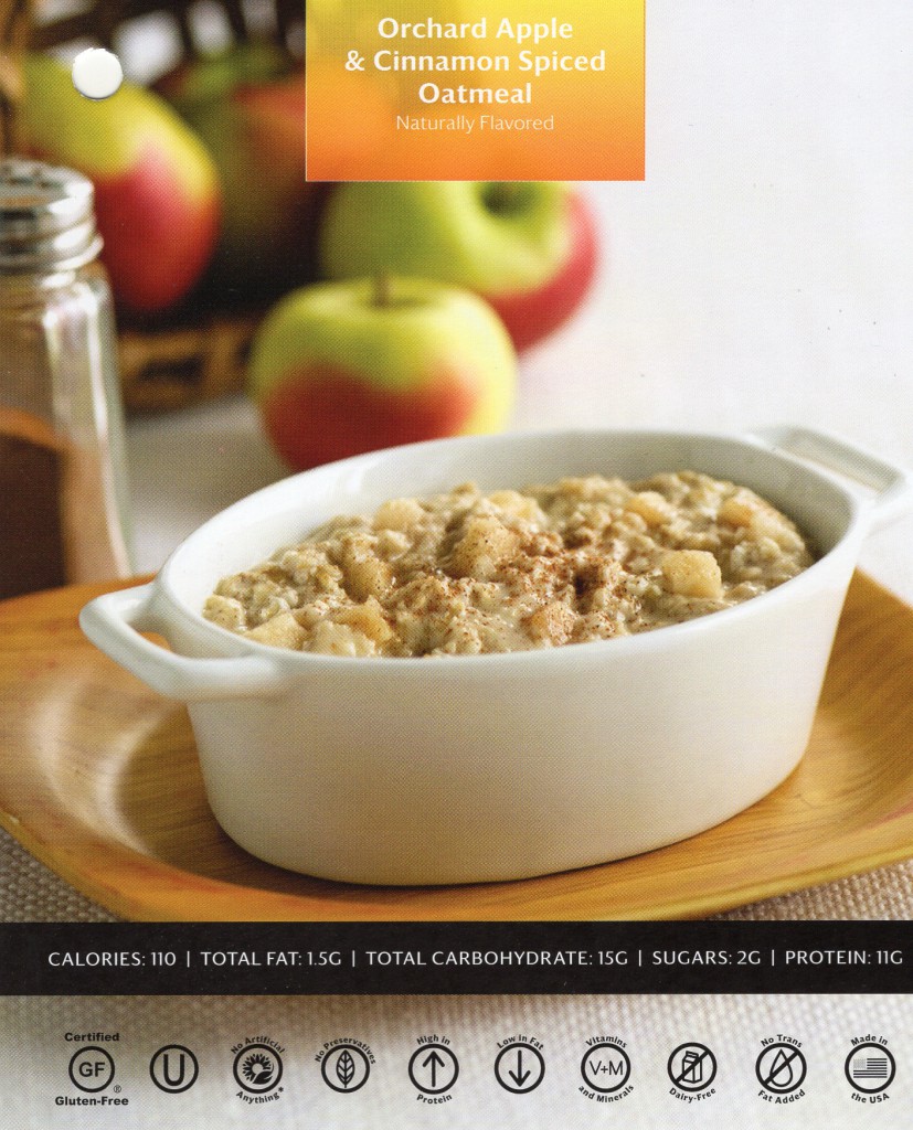 Orchard Apple & Cinnamon Spiced Oatmeal-Front