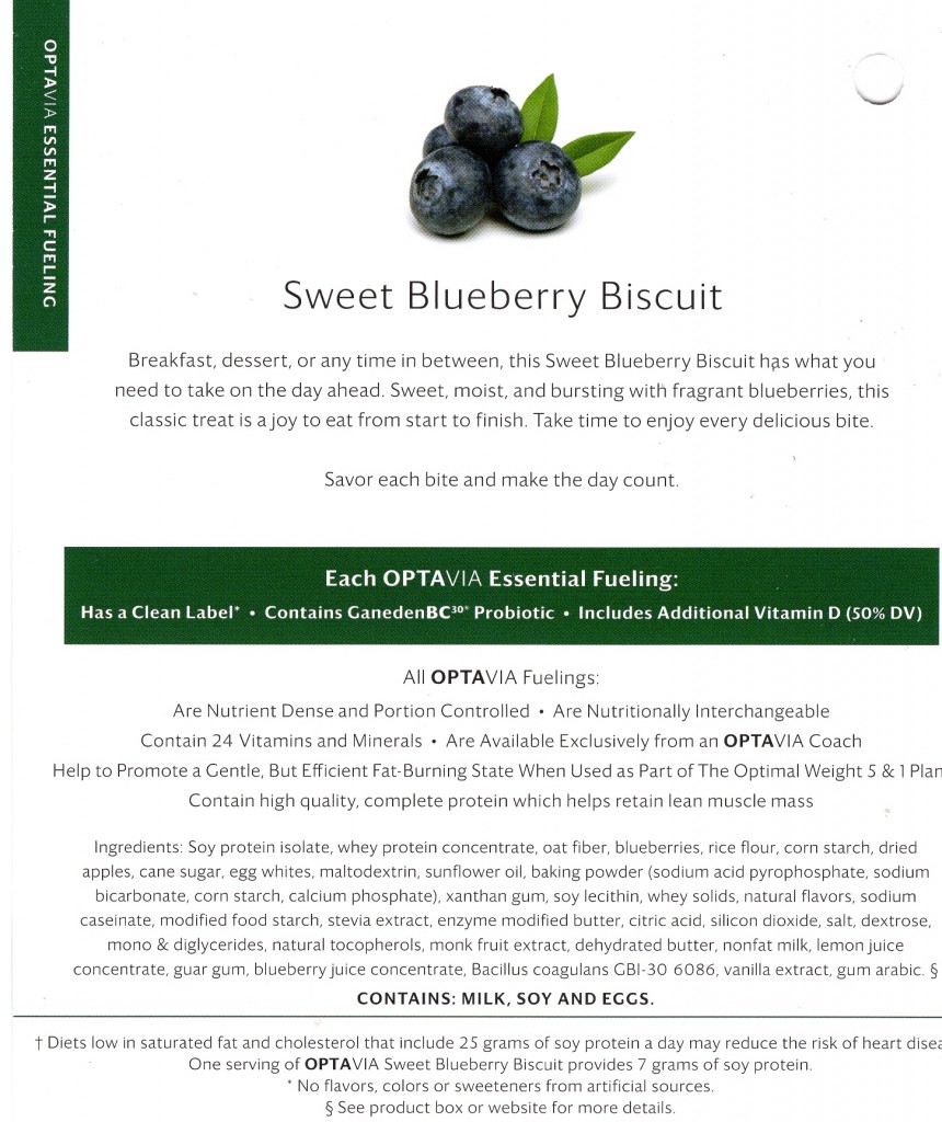 Sweet Blueberry Buscuit-Back