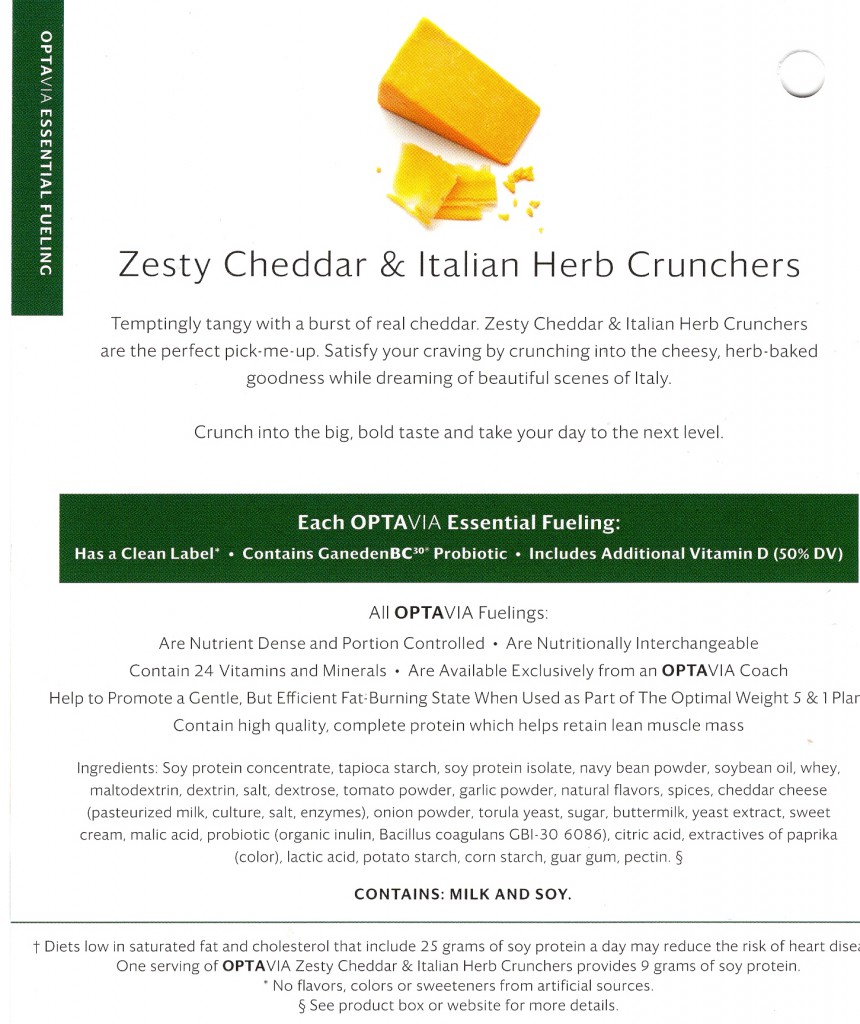 Zesty Cheddar & Italian Herb Crunchers-Back